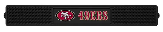 NFL - San Francisco 49ers Drink Mat 3.25" x 24"