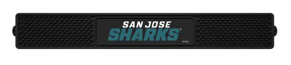 NHL - San Jose Sharks Drink Mat 3.25" x 24"