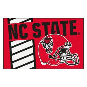 NC State Uniform Inspired Starter Rug 19"x30"