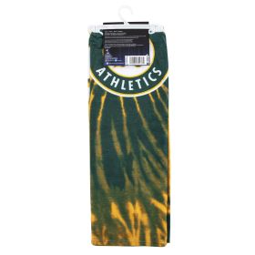 Athletics OFFICIAL MLB "Psychedelic" Beach Towel; 30" x 60"