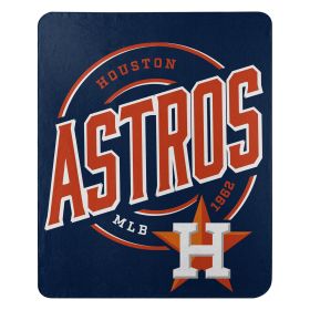 Astros OFFICIAL MLB "Campaign" Fleece Throw Blanket; 50" x 60"