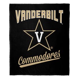 Vanderbilt OFFICIAL NCAA "Alumni" Silk Touch Throw Blanket; 50" x 60"