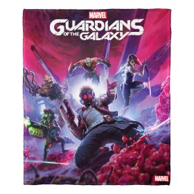 Guardians of the Galaxy "Guardian Gamers" Silk Touch Throw Blanket