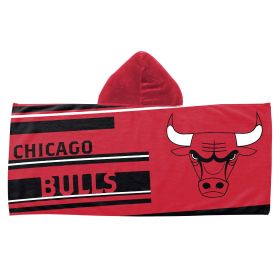 Bulls Youth Hooded Beach Towel