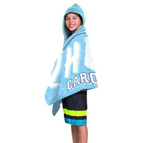 UNC - North Carolina - Juvy Hooded Towel, 22"X51"