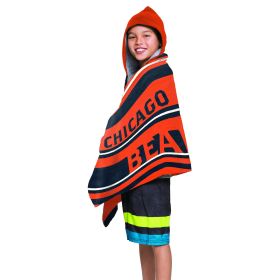 Bears - Juvy Hooded Towel, 22"X51"