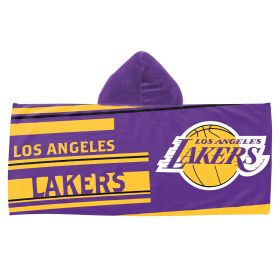 Lakers Youth Hooded Beach Towel