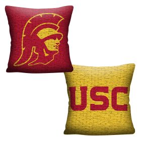 USC OFFICIAL NCAA "Invert" Woven Pillow