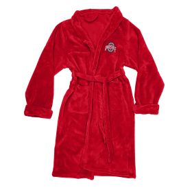 Ohio State OFFICIAL Collegiate Men's L/XL Silk Touch Bath Robe