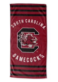 SouthCarolina OFFICIAL Collegiate "Stripes" Beach Towel