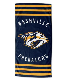 Predators OFFICIAL "Stripe" Beach Towel