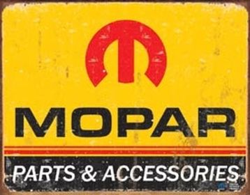 Tin Sign Mopar Logo '64 - '71