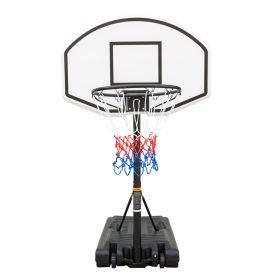 Portable Poolside Basketball Hoop Height-Adjustable Basketball System